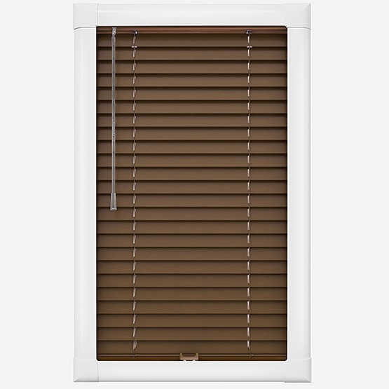 Precies Auburn Wooden Venetian Blind