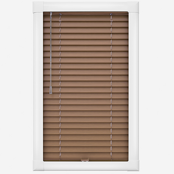 Precies Tawny Wooden Venetian Blind