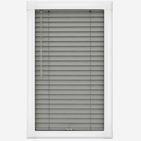 Premier Dove Grey Perfect Fit Wooden Blind