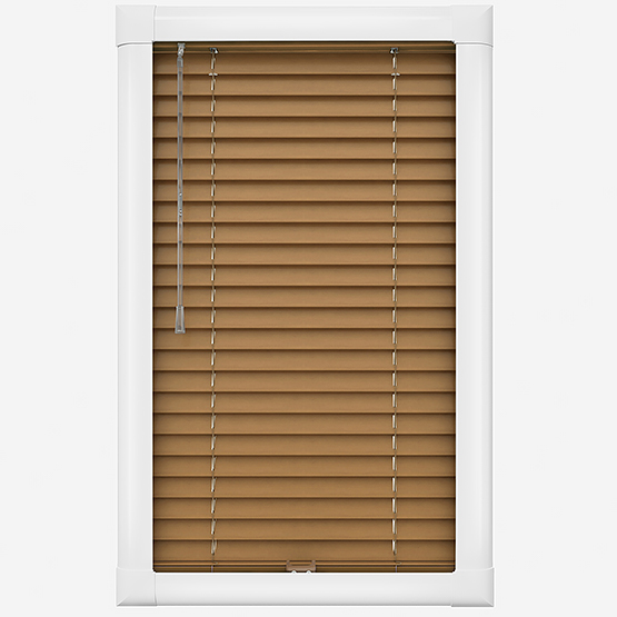 Premier True Oak Perfect Fit Wooden Blind