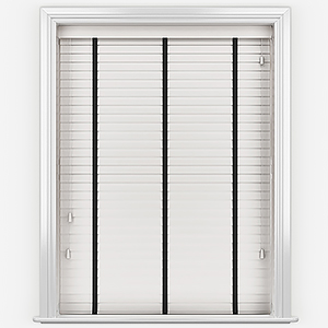 Hikari Bamboo Brushed Snow with Black Tapes
