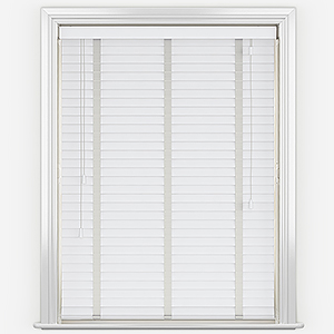Dalby Bamboo Capella White with Dove tapes