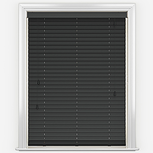Dalby Bamboo Jarrah Black Wooden Venetian Blind