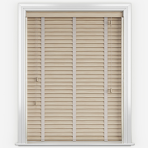 Dalby Weathered Oak with Mist Tapes Wooden Venetian Blind