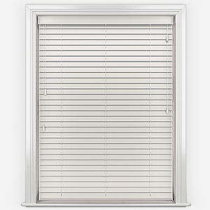 WoodLux Alabaster Faux Wood Venetian Blind