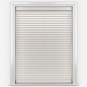 WoodLux Cotton Cream Faux Wood Venetian Blind