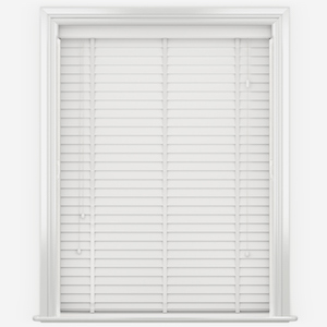 WoodLux Warm White with Tapes Venetian Blind