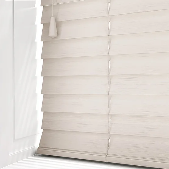 Hikari Bamboo Brushed Oyster venetian