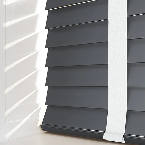 Dalby Bamboo Barsa Dark Grey with Chalk tapes venetian