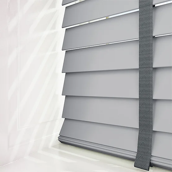 Dalby Mid Grey with Slate Tapes venetian