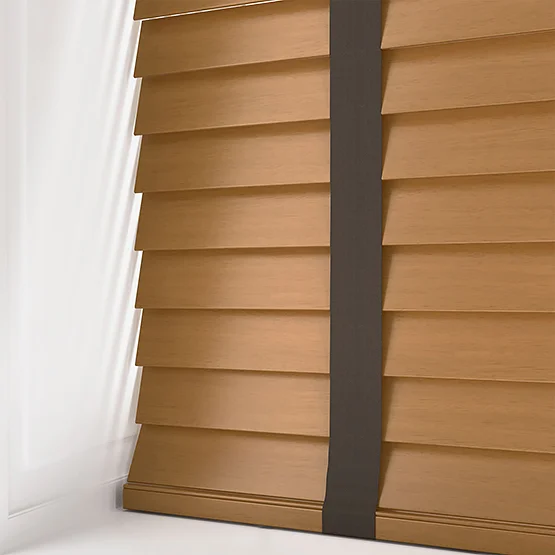 Opulence Light Oak with Cocoa Tapes venetian