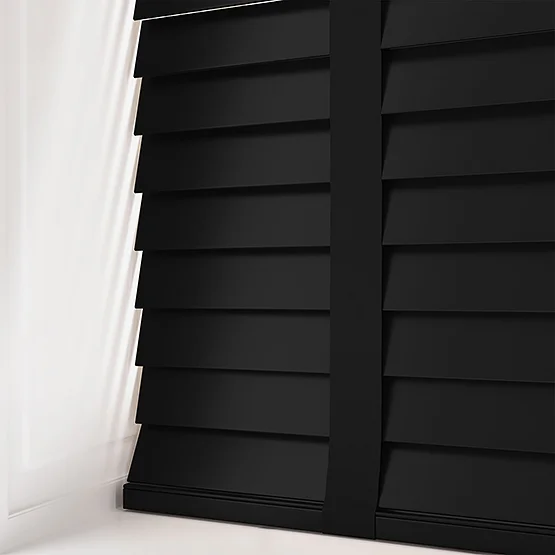 Opulence Black with Black Tapes venetian
