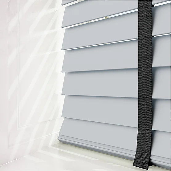 Statement Dove Grey with Jet Tapes venetian