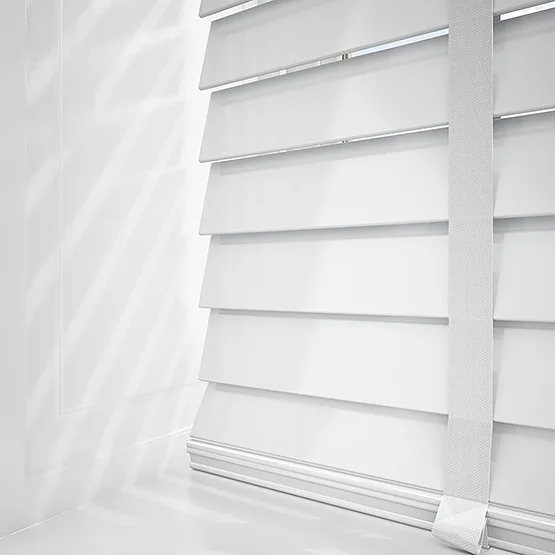 Designer Piano Gloss White with Tapes venetian