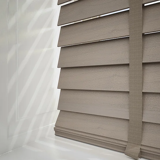 Designer Smoke Grey with Tapes venetian
