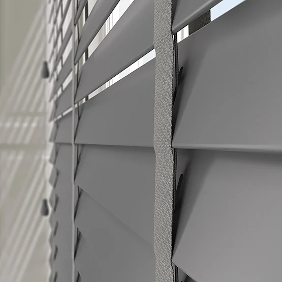 Aspect Cool Grey with Medium Grey Tapes venetian