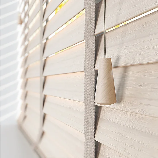 Dalby Bamboo Cordia Natural with Light Beige tapes venetian