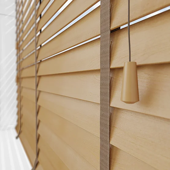 Dalby Birch Wood with Copper Tapes venetian