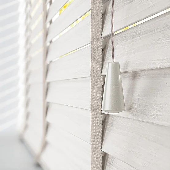 Dalby White Smoke Oak with Mist Tapes venetian