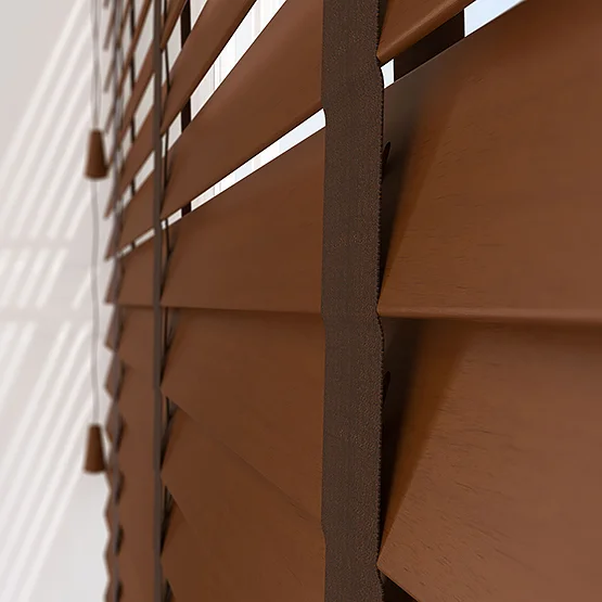 Opulence Golden Oak with Cocoa Tapes venetian