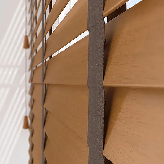 Opulence Light Oak with Cocoa Tapes venetian