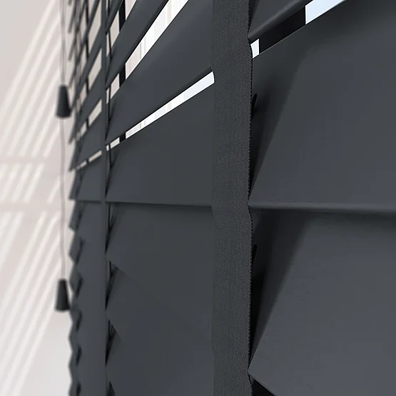 Opulence Anthracite with Anthracite Tapes venetian