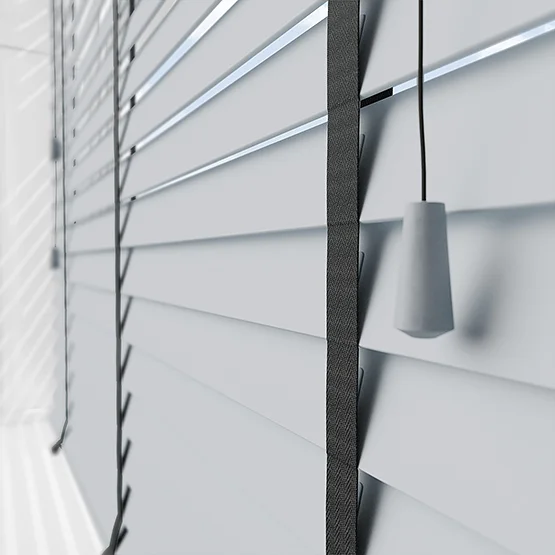 Statement Dove Grey with Jet Tapes venetian