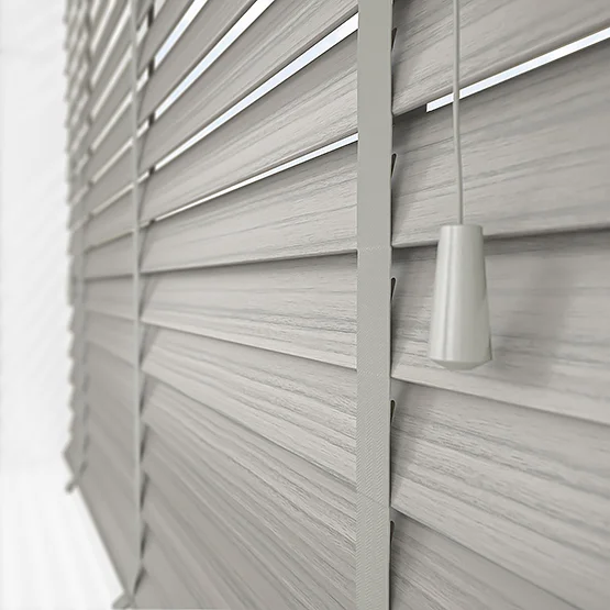 Dalby Washed Grey with DoveTtape venetian