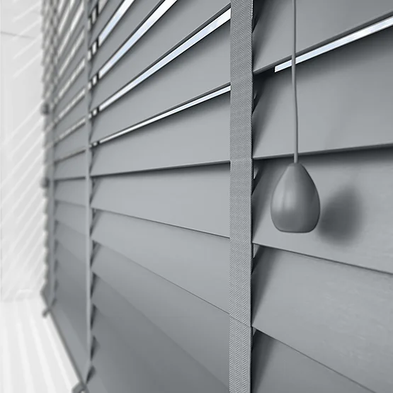 Designer Dove Grey with Tapes venetian