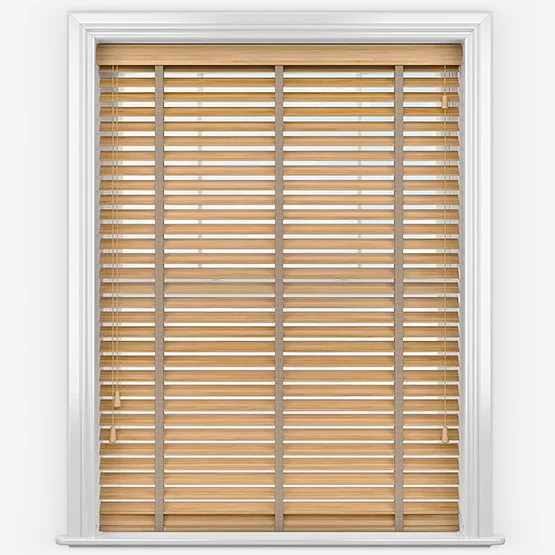 Hikari Bamboo Natural with Clay Tapes venetian