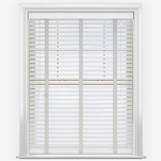 Dalby Bamboo Capella White with Dove tapes venetian