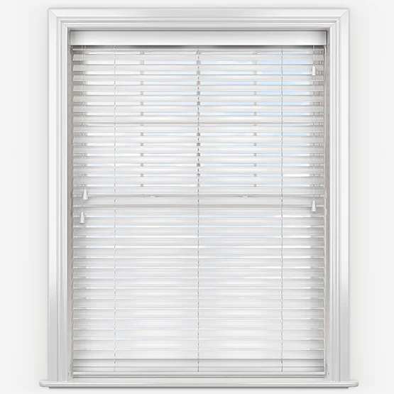 Opulence Bamboo White venetian