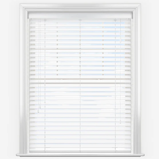 Premier Pure White venetian