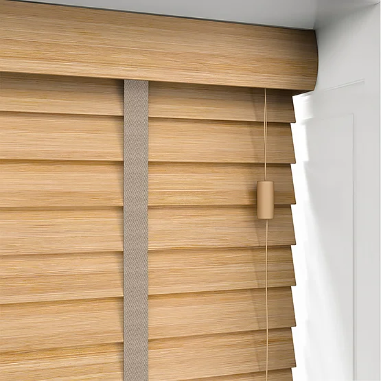 Hikari Bamboo Natural with Clay Tapes venetian