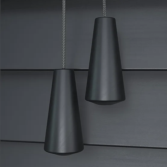 Dalby Bamboo Barsa Dark Grey venetian