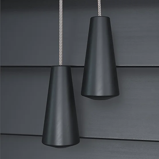 Dalby Bamboo Barsa Dark Grey with Dove tapes venetian