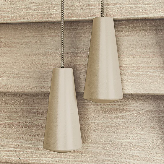 Dalby Weathered Oak with Light Beige Tapes venetian