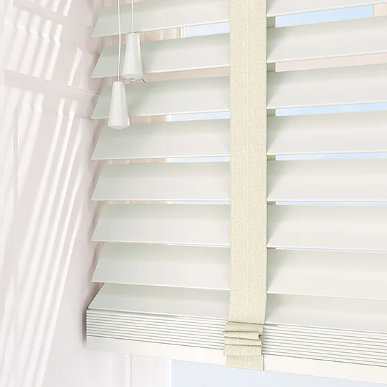 Opulence White with Duck Tapes venetian