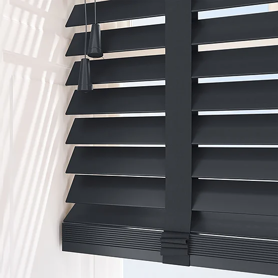 Opulence Anthracite with Anthracite Tapes venetian