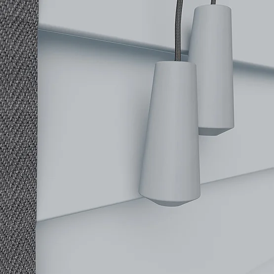 Statement Dove Grey with Grey Tapes venetian
