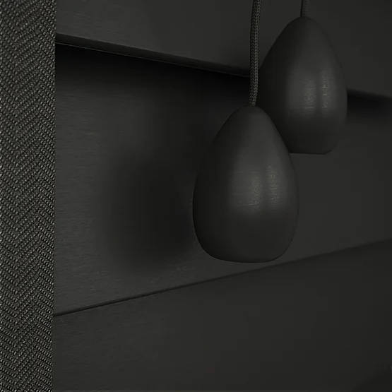 Designer Anthracite with Tapes venetian