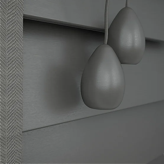 Designer Dark Grey with Tapes venetian