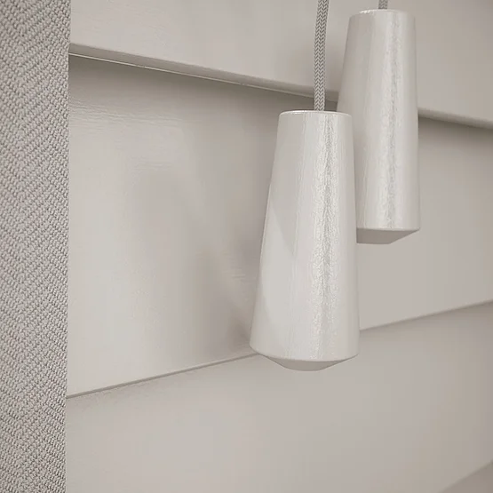 Designer Light Grey with Tapes venetian