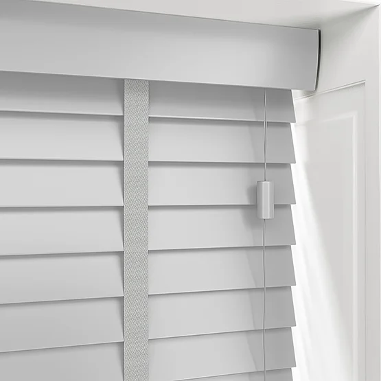 WoodLux French Grey with Tapes venetian