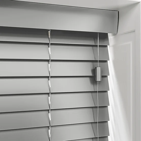 WoodLux Rhino Grey venetian