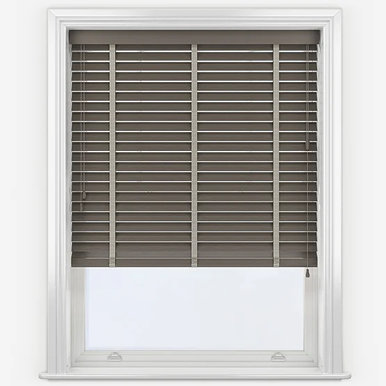Aspect Graphite Grey with Light Grey Tapes venetian