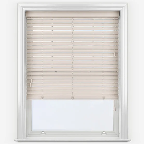 Hikari Bamboo Brushed Oyster venetian