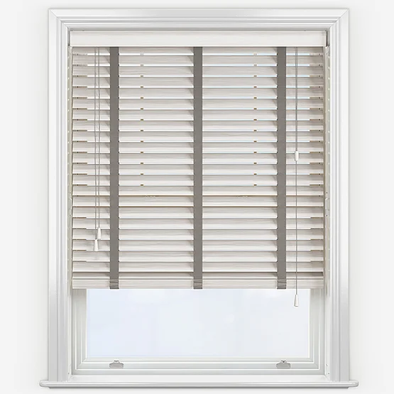 Dalby White Smoke Oak with Truffle Tapes venetian