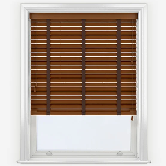 Opulence Golden Oak with Cocoa Tapes venetian