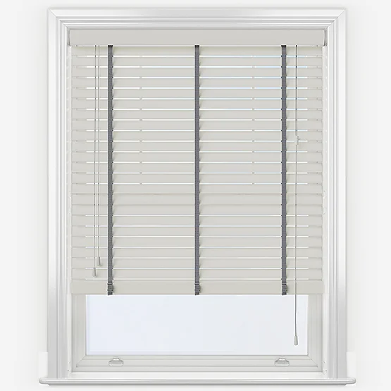 Statement True White with Slate Tapes venetian